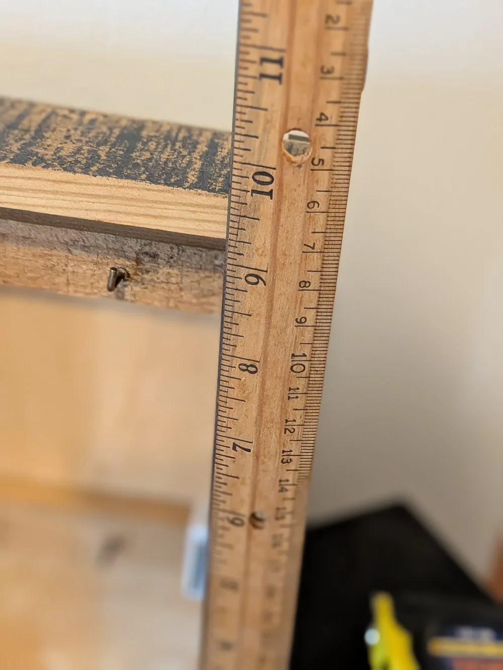 Rustic Nautical- Themed Wooden Hanging Key Cabinet